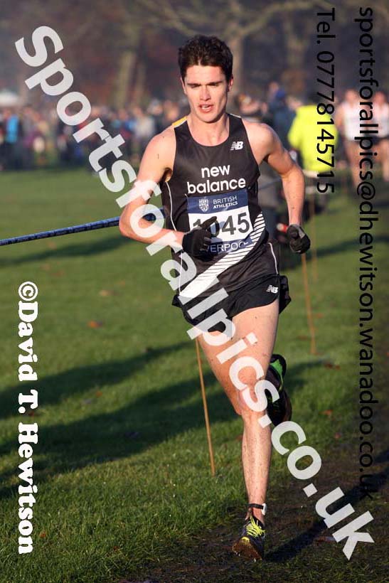 Senior and under-23 men, European Cross Country Trials, Sefton Park, Liverpool. Photo: David T. Hewitson/Sports for All Pics